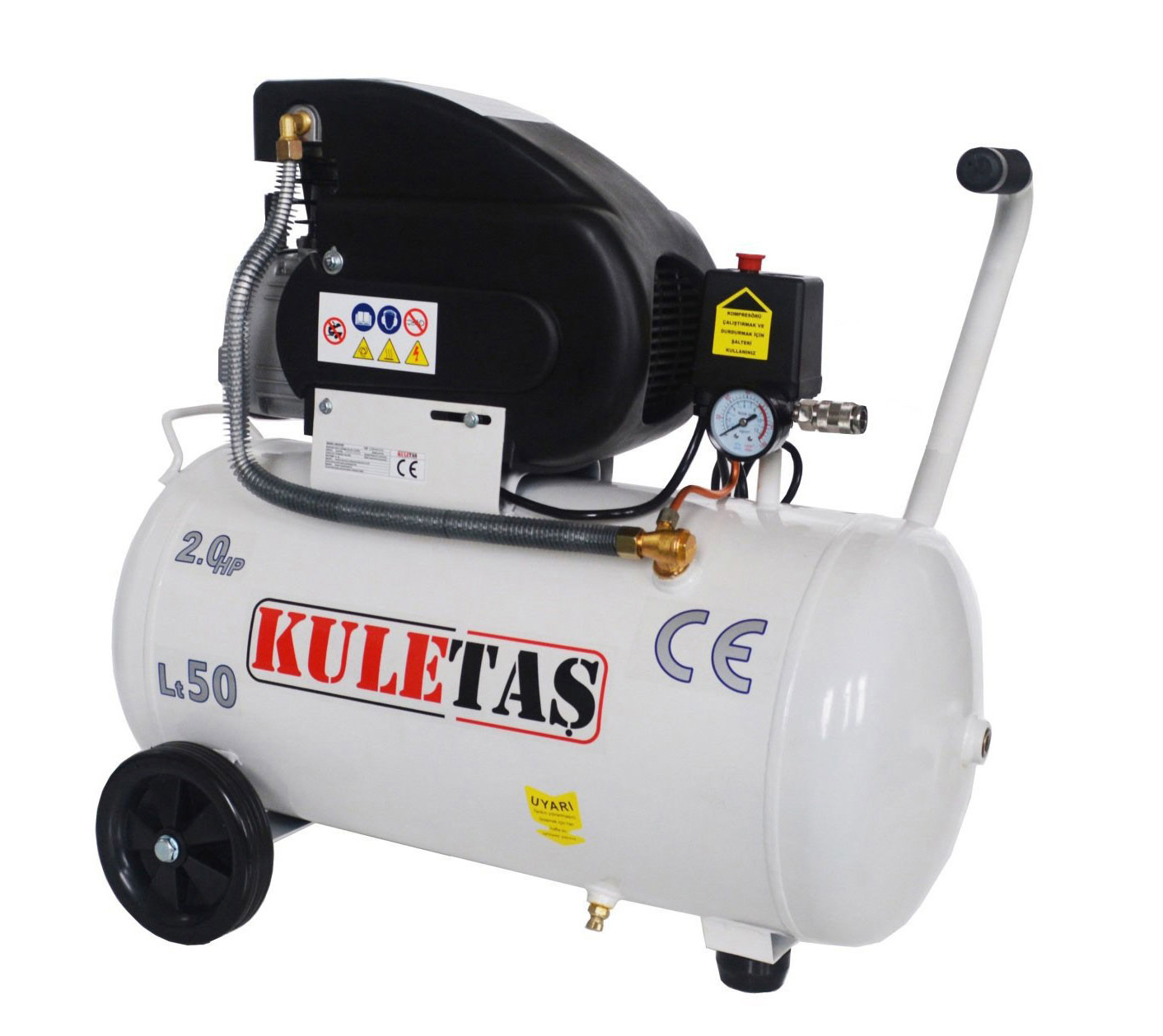 Kuletaş 50 Litre Kompresör 2 Hp Motor