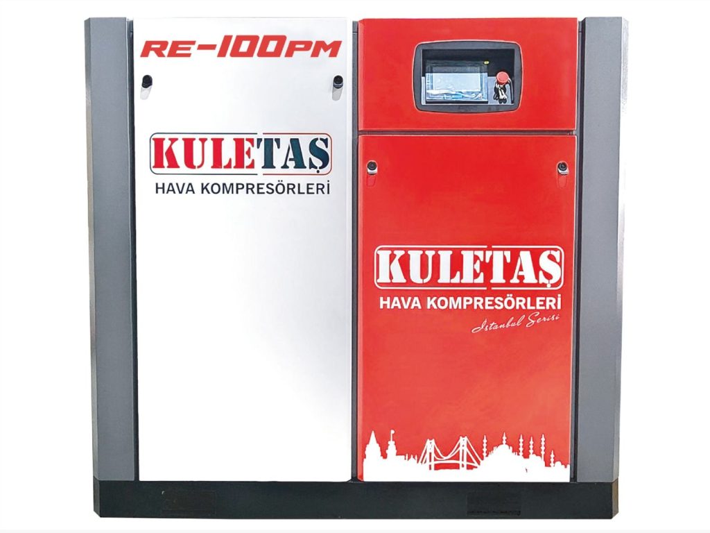 Kuletaş 100 Hp İnvertör Endüstriyel Vidalı Hava Kompresörü