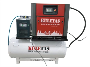 Kuletaş Tank Üstü Vidalı Hava Kompresörü RE-10SET