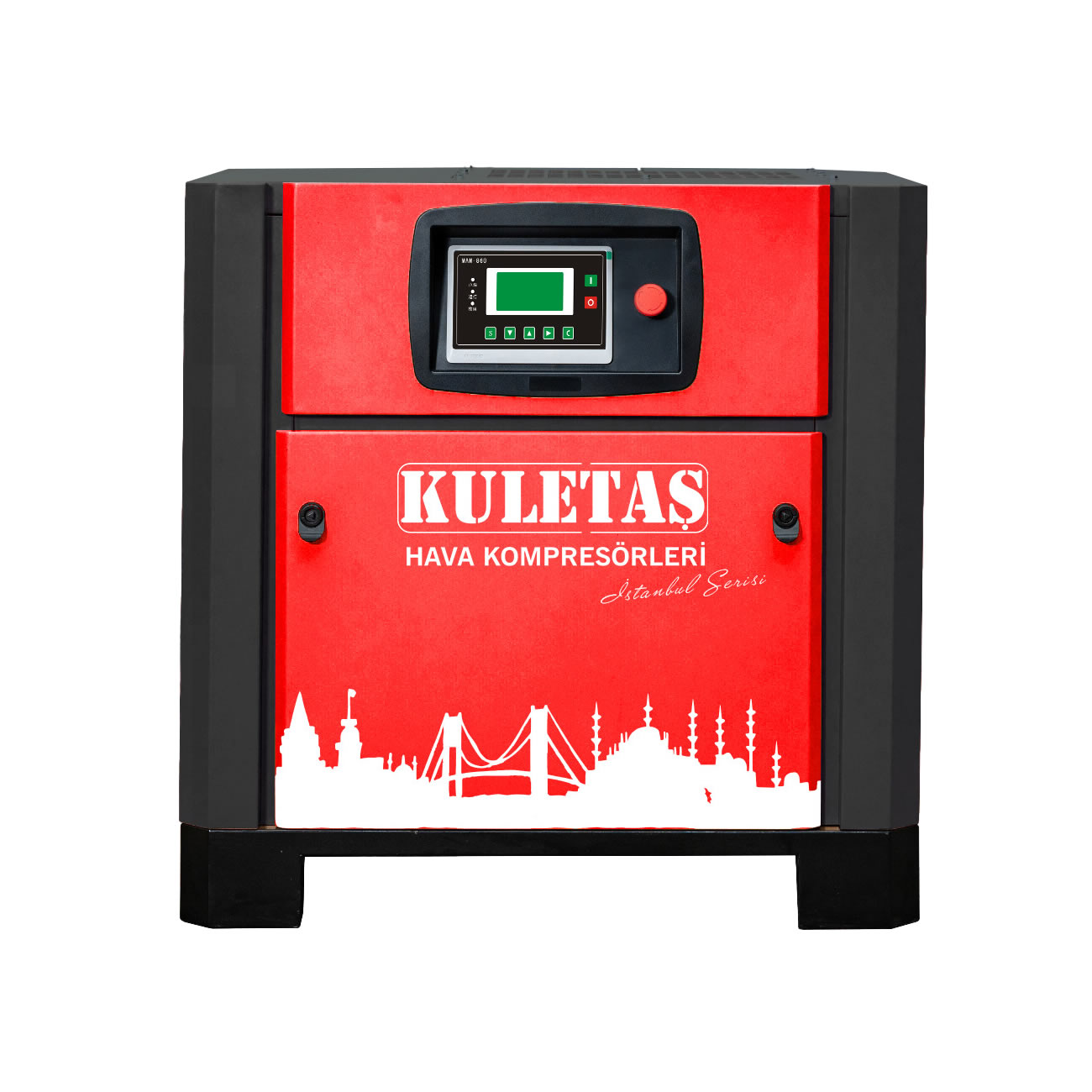 Kuletaş İnvertör Motorlu Endüstriyel Vidalı Hava Kompresörü 20 Hp 8 Bar